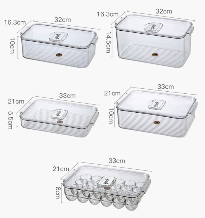 Refrigerator storage box food preservation box