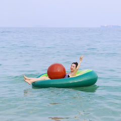 Inflatable Giant Avocado Pool Float Pool Swimming Float Swimming Ring Pool Circle Party  Buoy Toy